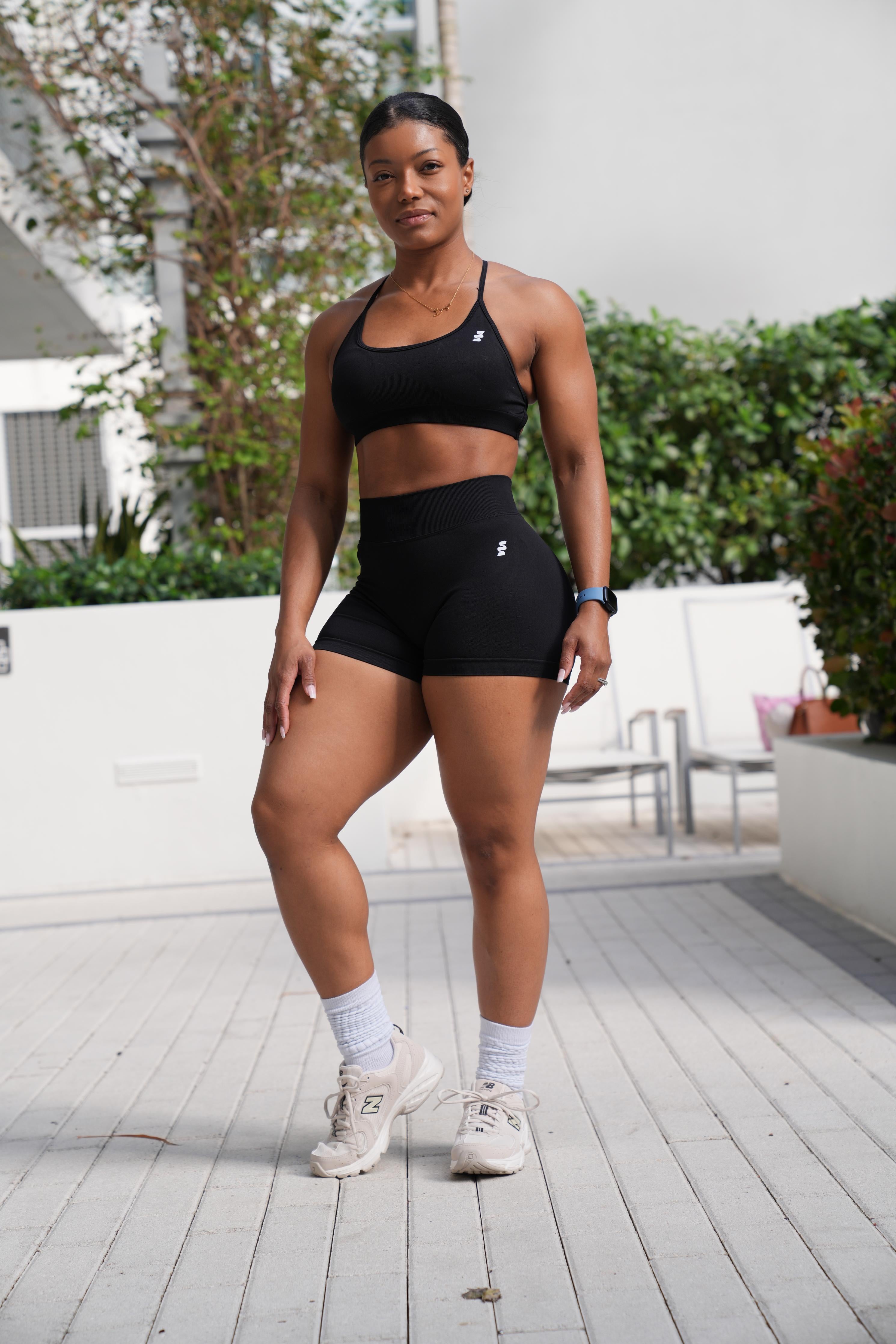 XBra and V-scrunch shorts