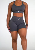 Sports bra and shorts matching set